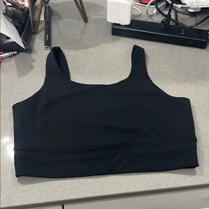 Nike dri fit longline tank/sports bra M